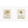 Paragon Gold Palm in Paradise S/2 Beige 16 X 14 X 2 Wall Art