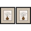 Paragon Branches in Urn S/2 Black 16 X 14 X 2 Wall Art