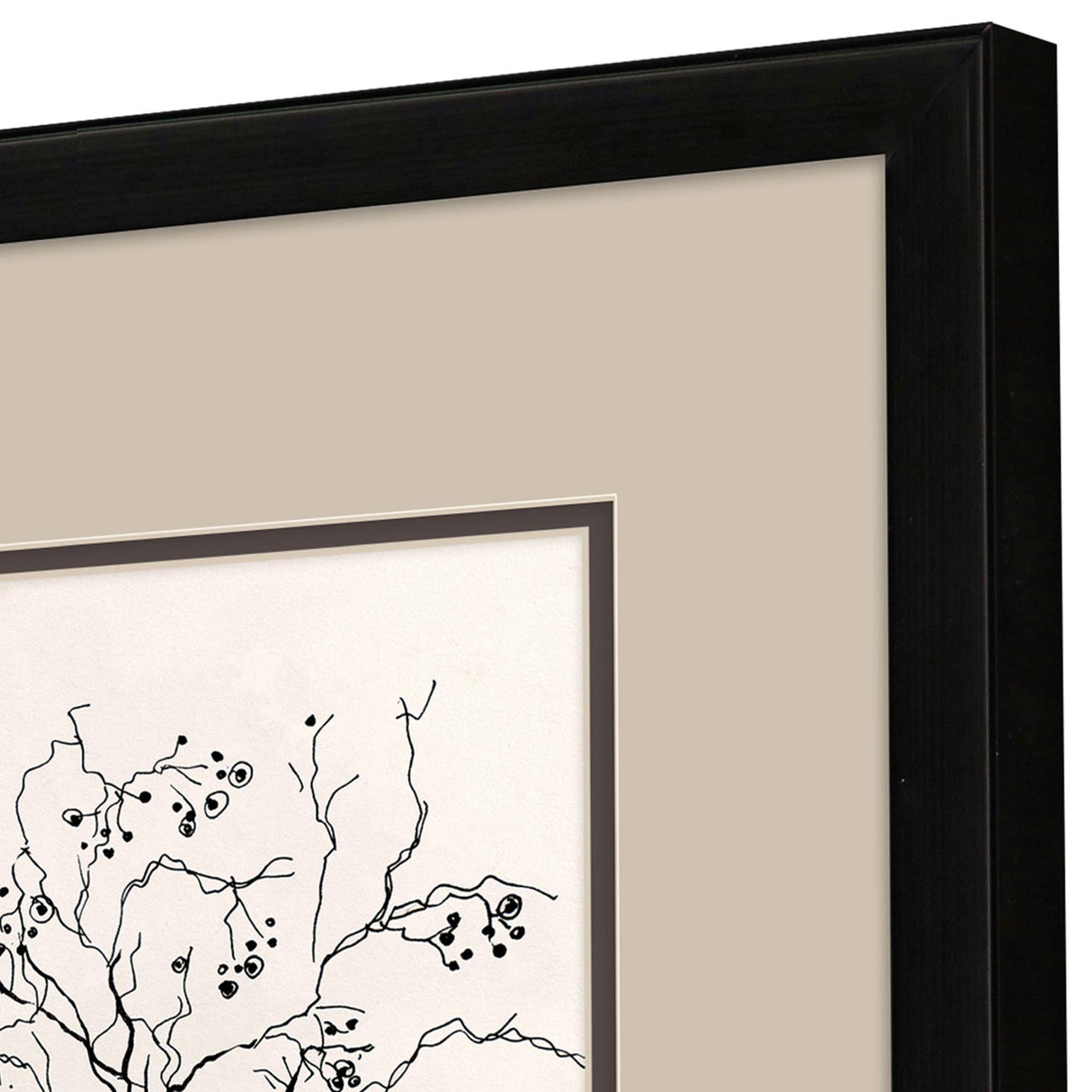 Paragon Branches in Urn S/2 Black 16 X 14 X 2 Wall Art