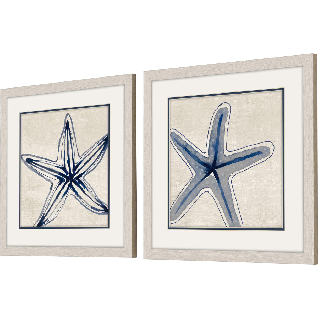 Paragon Shades of Starfish S/2 Blue 17 X 17 X 1 Wall Art