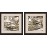 Paragon Urban Reflection II S/2 Brown 18 X 18 X 2 Wall Art