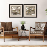 Paragon Urban Reflection II S/2 Brown 18 X 18 X 2 Wall Art