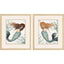Paragon Mermaid S/2 Green 21 X 18 X 1 Wall Art