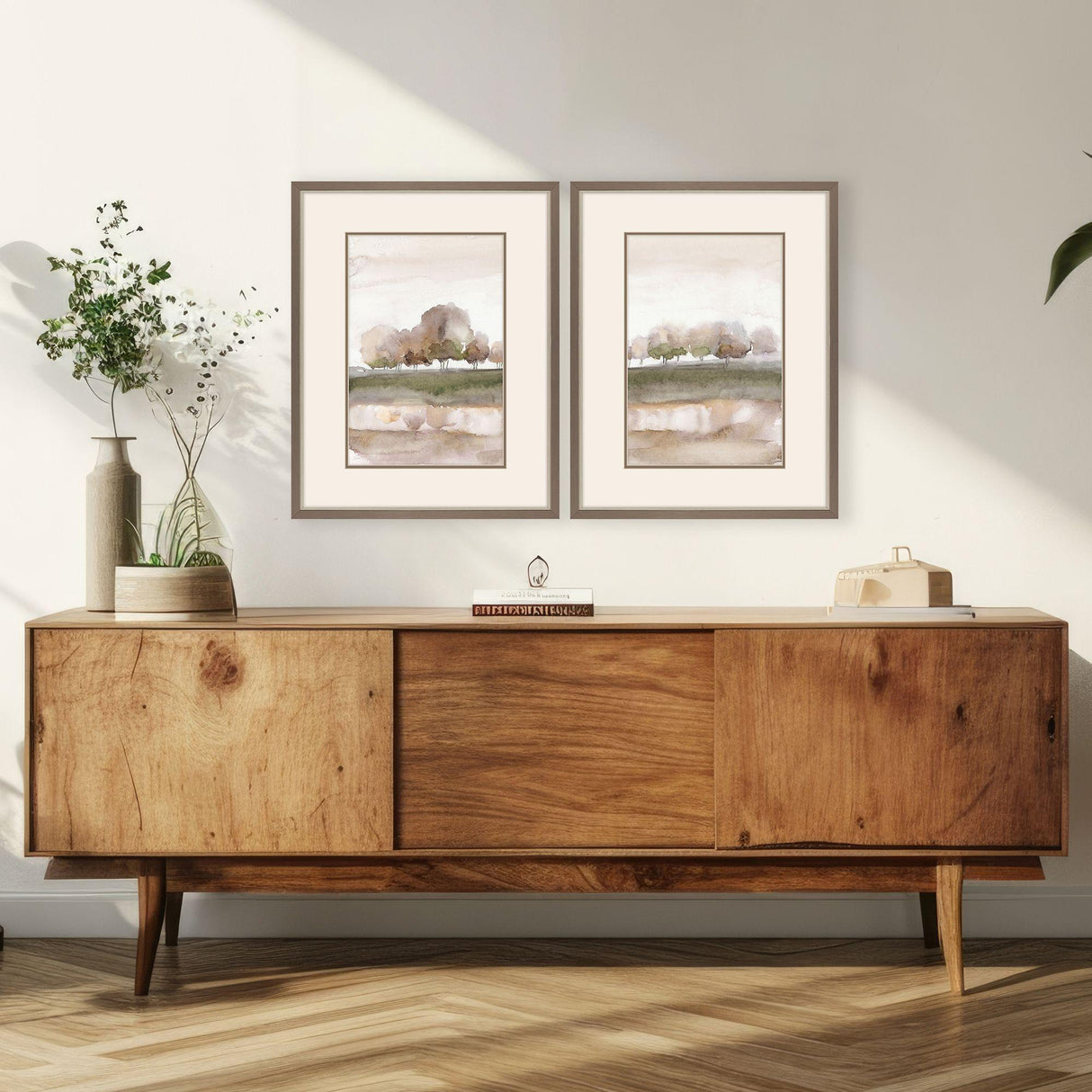 Paragon Soft Welcome Spring S/2 Green 25 X 19 X 1 Wall Art