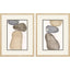Paragon River Rocks S/2 Brown 26 X 20 X 1 Wall Art
