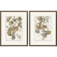 Paragon Gingko Accent S/2 Green 25 X 19 X 1 Wall Art