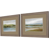Paragon Foothills with Lake S/2 Green 21 X 27 X 1 Wall Art