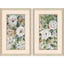 Paragon Cascading Beauties S/2 Green 32 X 20 X 1 Wall Art