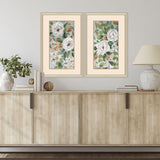 Paragon Cascading Beauties S/2 Green 32 X 20 X 1 Wall Art