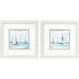 Paragon Soft Summer Wind S/2 Blue 11 X 11 X 1 Wall Art