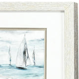Paragon Soft Summer Wind S/2 Blue 11 X 11 X 1 Wall Art