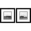 Paragon Slauson View S/2 Black 11 X 11 X 2 Wall Art