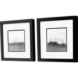 Paragon Slauson View S/2 Black 11 X 11 X 2 Wall Art