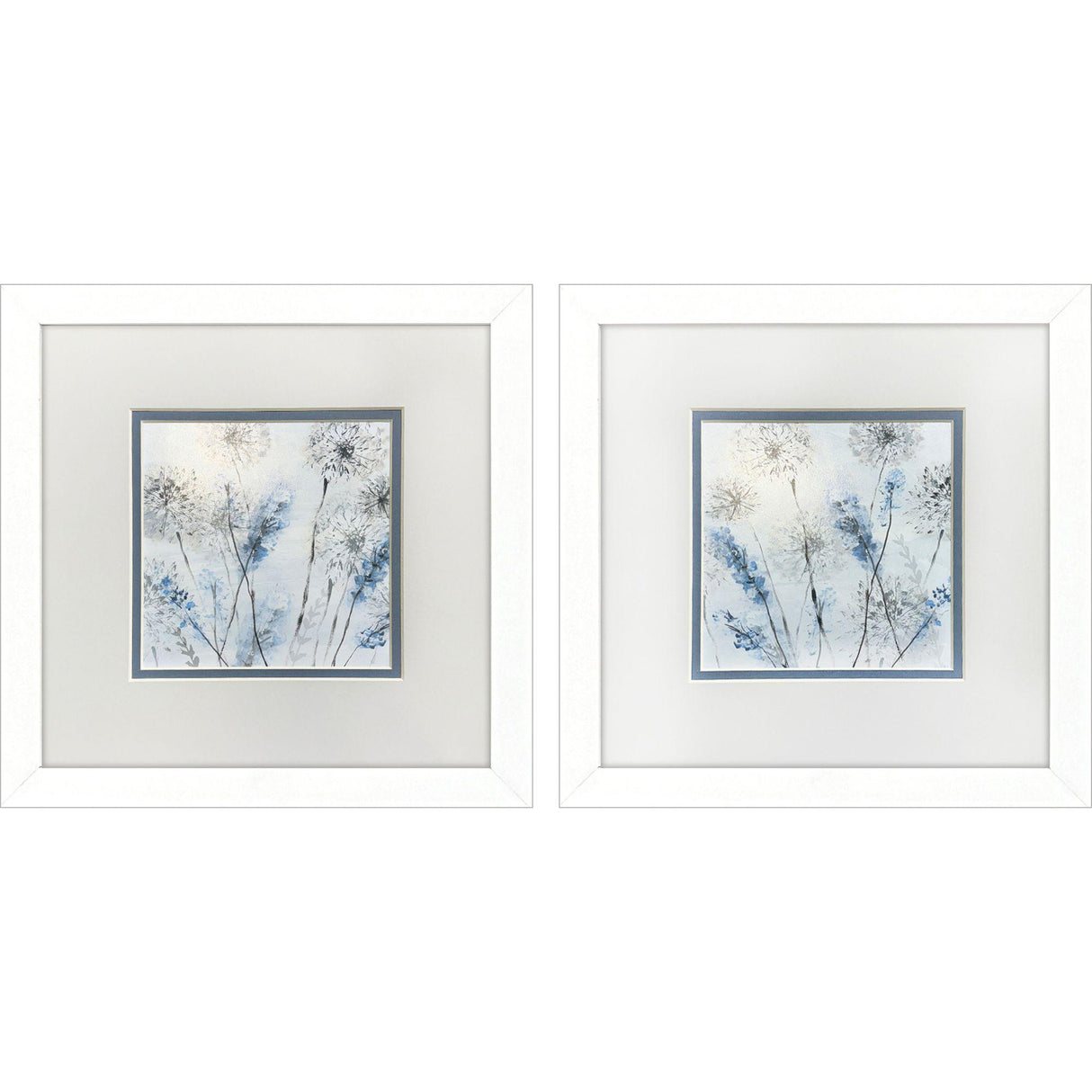 Paragon Soft Country Morning S/2 Blue 11 X 11 X 2 Wall Art