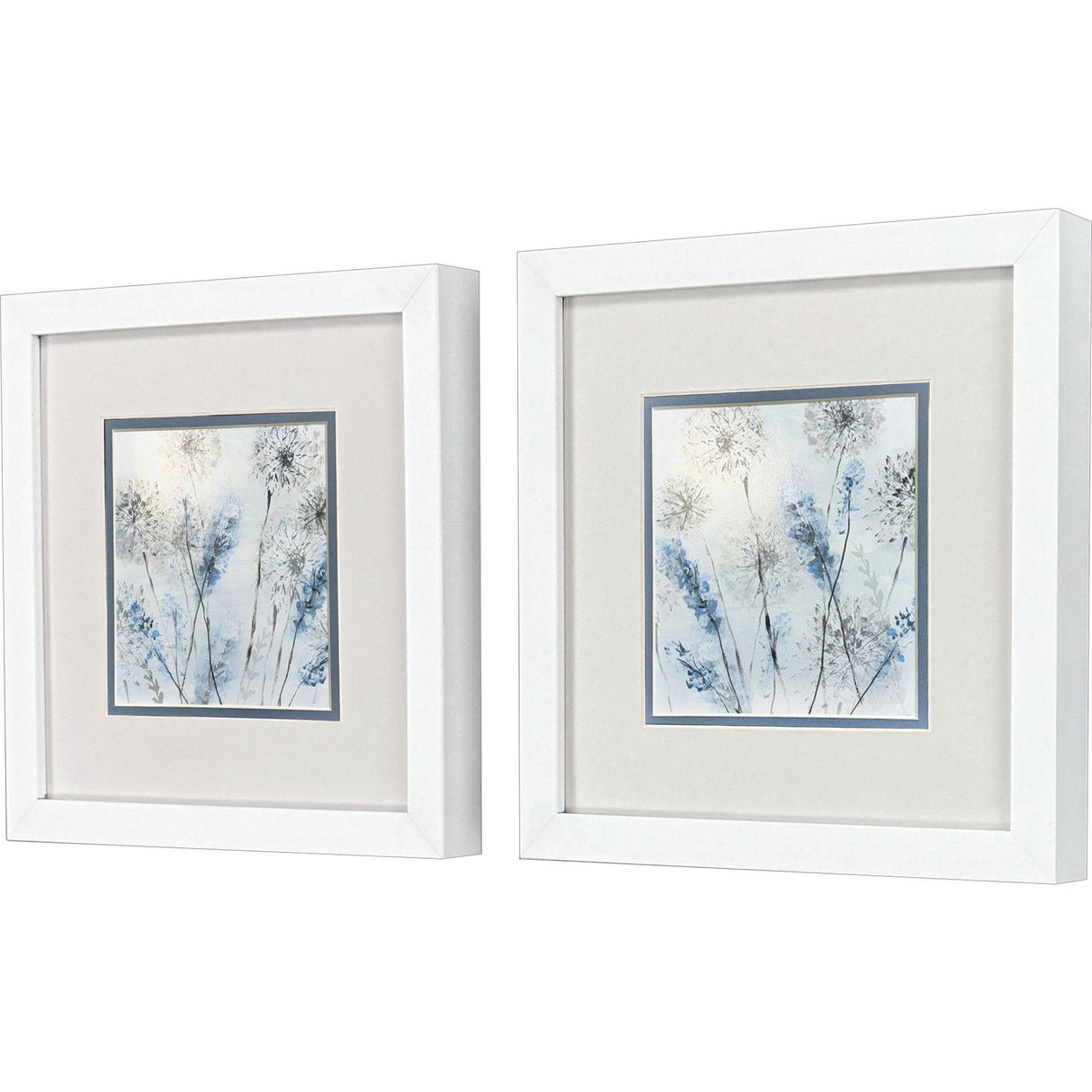 Paragon Soft Country Morning S/2 Blue 11 X 11 X 2 Wall Art
