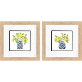 Paragon Lemon Life S/2 Blue 12 X 12 X 1 Wall Art