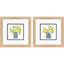 Paragon Lemon Life S/2 Blue 12 X 12 X 1 Wall Art