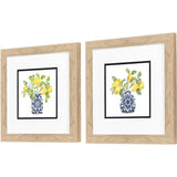 Paragon Lemon Life S/2 Blue 12 X 12 X 1 Wall Art