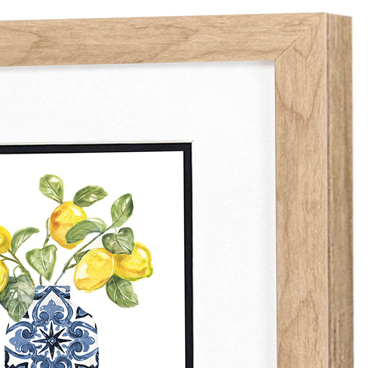 Paragon Lemon Life S/2 Blue 12 X 12 X 1 Wall Art