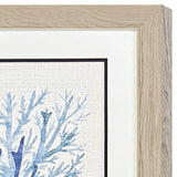 Paragon Coral Shades S/2 Blue 19 X 19 X 1 Wall Art
