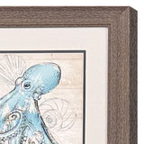 Paragon Water Creatures S/2 Blue 19 X 19 X 1 Wall Art