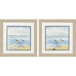 Paragon Sandpiper Beach S/2 Blue 19 X 19 X 1 Wall Art
