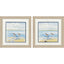 Paragon Sandpiper Beach S/2 Blue 19 X 19 X 1 Wall Art