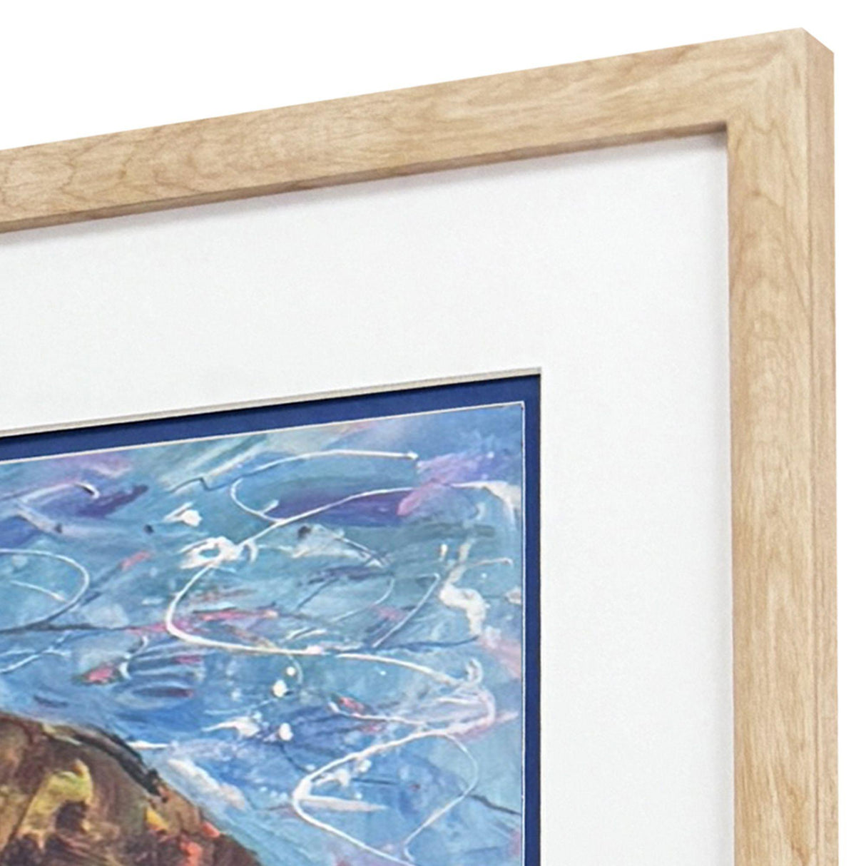 Paragon Morning Swim S/2 Blue 18 X 21 X 1 Wall Art