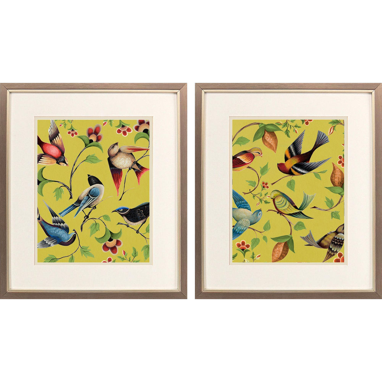 Paragon Friends Meeting S/2 Green 20 X 17 X 1 Wall Art