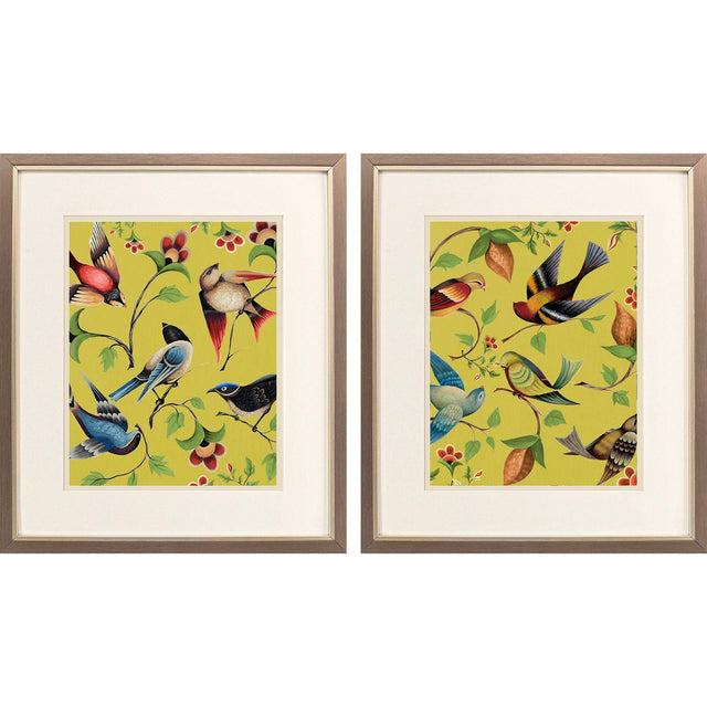 Paragon Friends Meeting S/2 Green 20 X 17 X 1 Wall Art