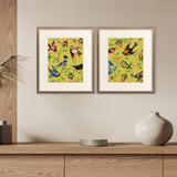 Paragon Friends Meeting S/2 Green 20 X 17 X 1 Wall Art