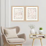 Paragon Woodland Animals S/2 Brown 21 X 18 X 1 Wall Art