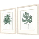 Paragon Plant Press S/2 Green 20 X 17 X 1 Wall Art