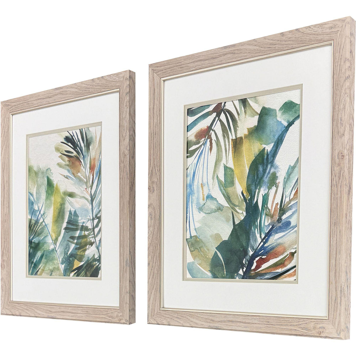 Paragon Paradise Memory S/2 Teal 22 X 19 X 1 Wall Art