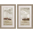 Paragon Approaching Storm S/2 Green 33 X 21 X 2 Wall Art