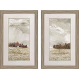 Paragon Approaching Storm S/2 Green 33 X 21 X 2 Wall Art