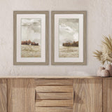 Paragon Approaching Storm S/2 Green 33 X 21 X 2 Wall Art