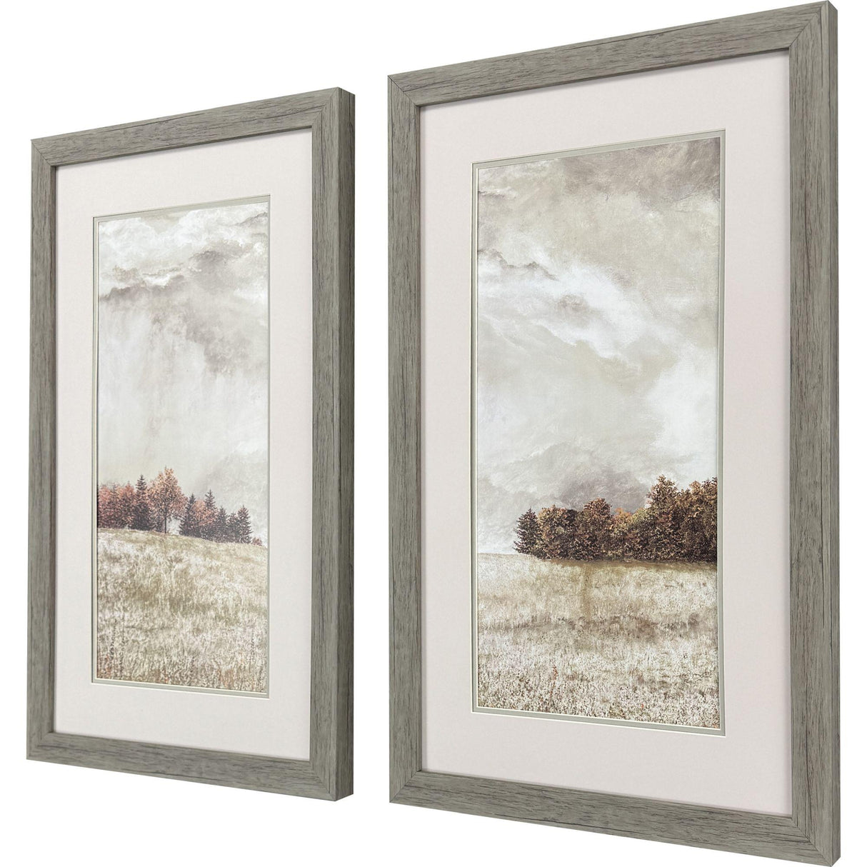 Paragon Approaching Storm S/2 Green 33 X 21 X 2 Wall Art