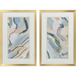 Paragon Pour Monsieur S/2 Blue 32 X 20 X 2 Wall Art