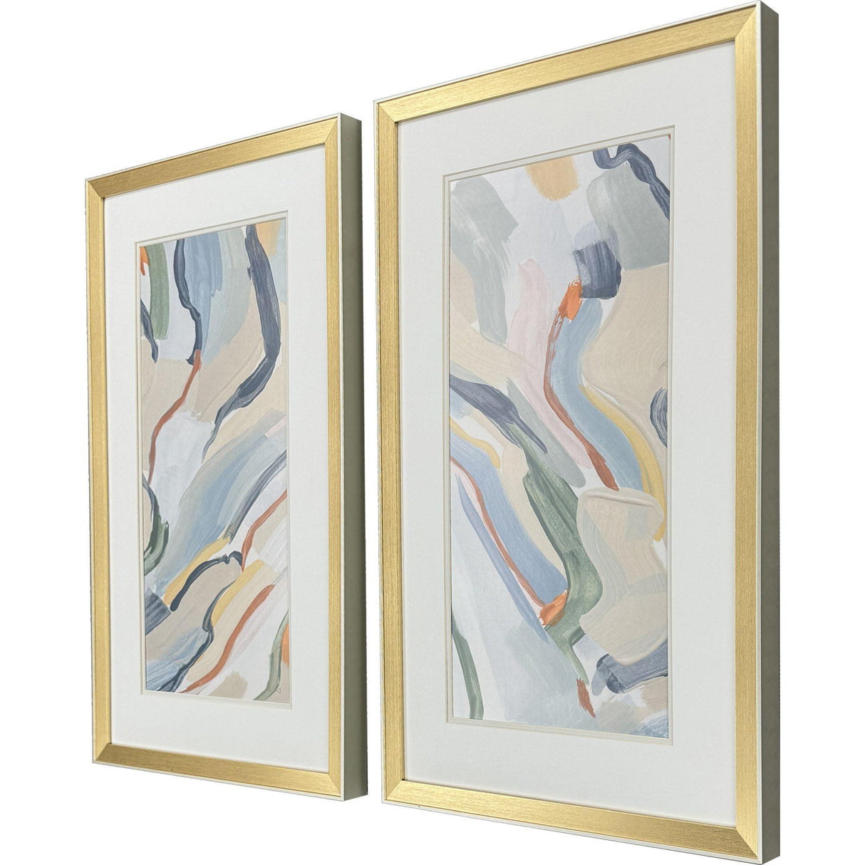 Paragon Pour Monsieur S/2 Blue 32 X 20 X 2 Wall Art