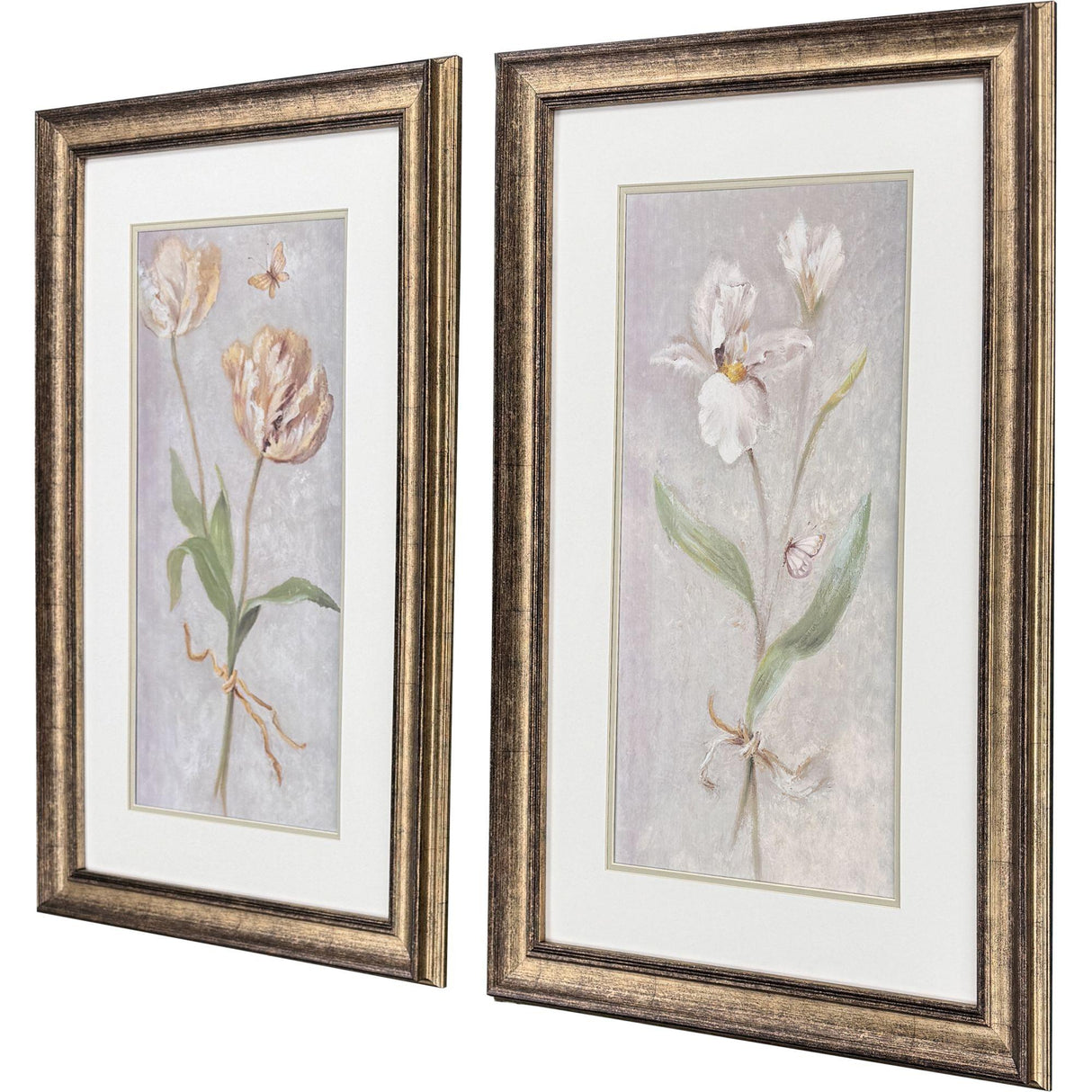 Paragon Tulip & Iris S/2 Beige 34 X 22 X 2 Wall Art