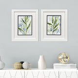 Paragon Meadow Blues I S/2 Blue 11 X 09 X 2 Wall Art