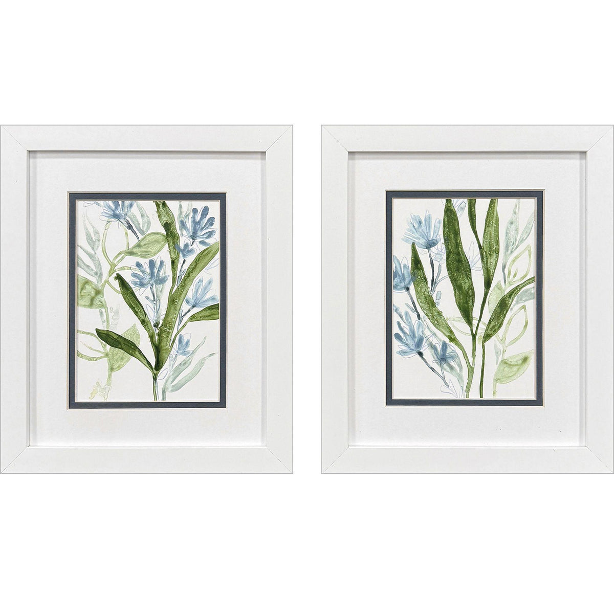 Paragon Meadow Blues II S/2 Blue 11 X 09 X 2 Wall Art