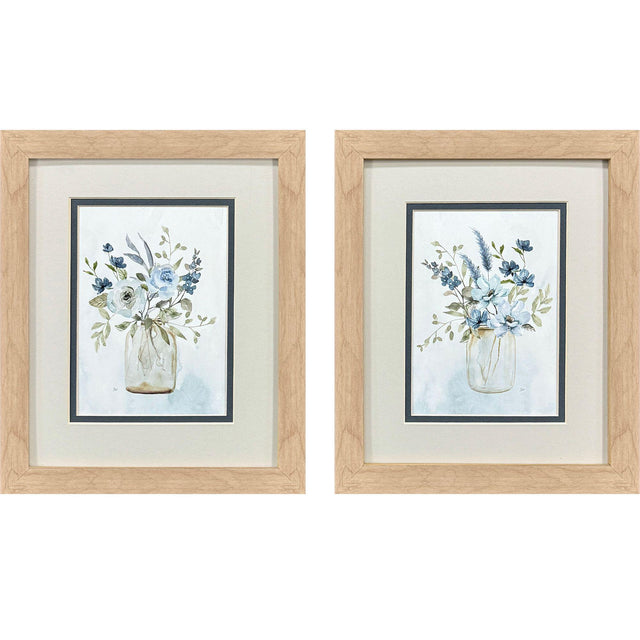 Paragon Petite & Sweet S/2 Blue 12 X 10 X 1 Wall Art