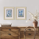 Paragon Blue Garden S/2 Blue 12 X 10 X 1 Wall Art