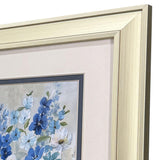 Paragon Blue Garden S/2 Blue 12 X 10 X 1 Wall Art