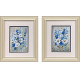 Paragon Blue Garden S/2 Blue 12 X 10 X 1 Wall Art