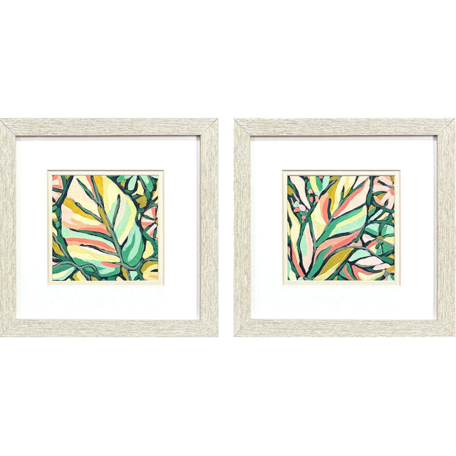 Paragon Candy Tropicals II S/2 Pink 11 X 11 X 1 Wall Art
