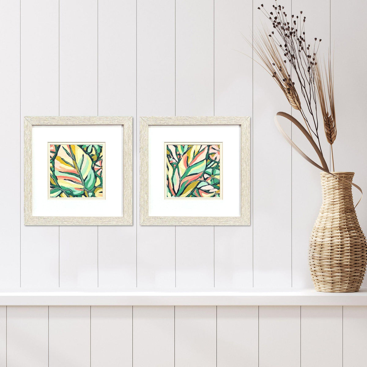 Paragon Candy Tropicals II S/2 Pink 11 X 11 X 1 Wall Art