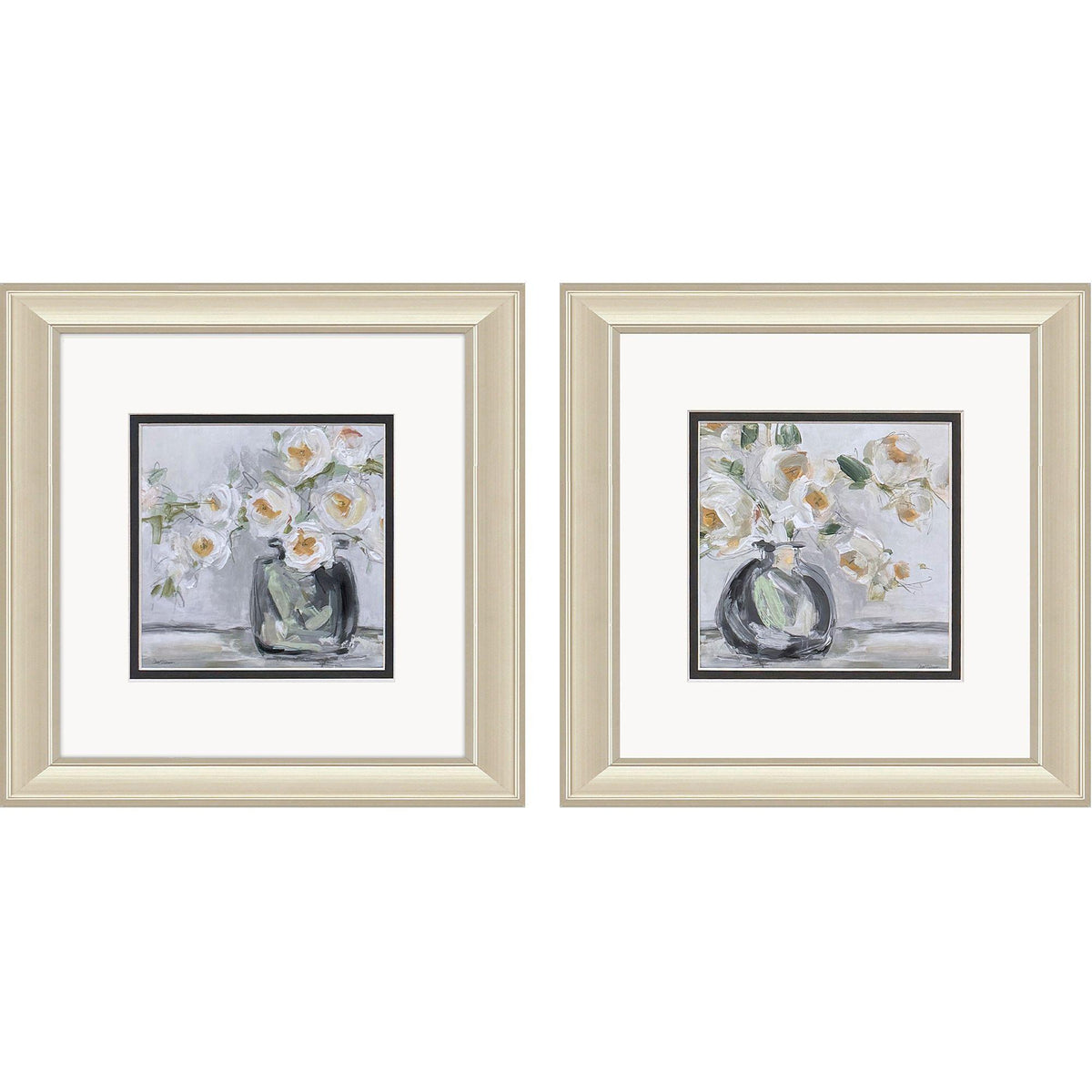 Paragon Rendition Rhapsody S/2 Gray 12 X 12 X 1 Wall Art